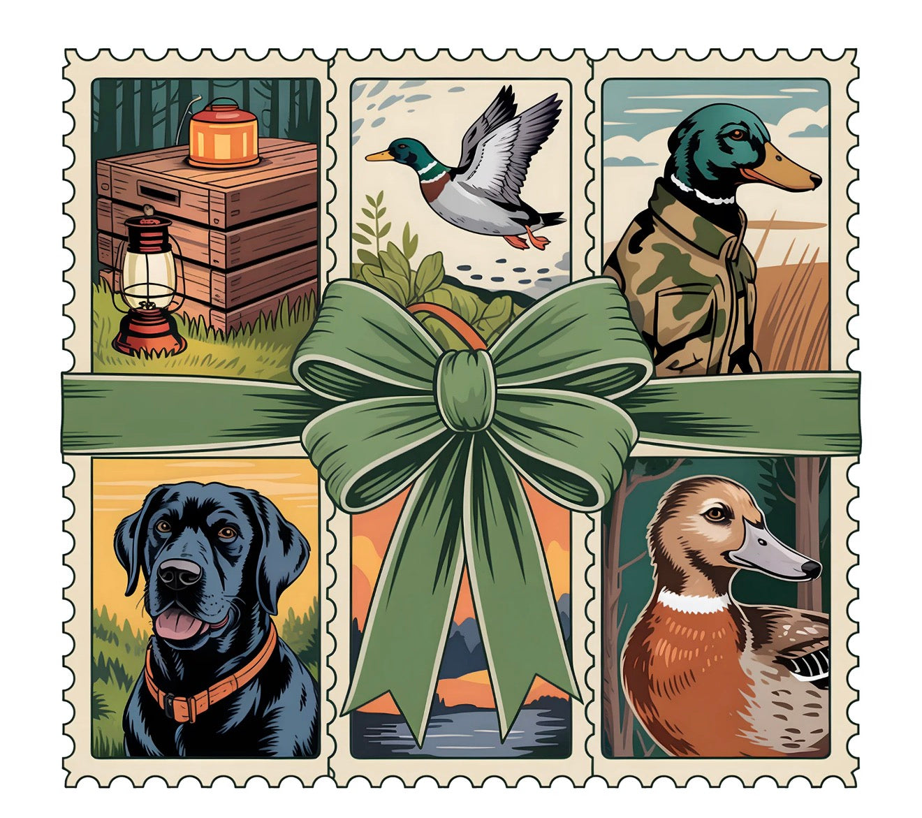 🦆 Outdoor Traditions Preppy Stamp Tee